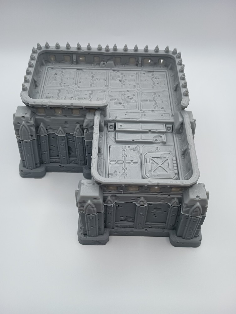 Gothic Sector 75 Sci-Fi Bunker Terrain (32mm Scale) [PTO]