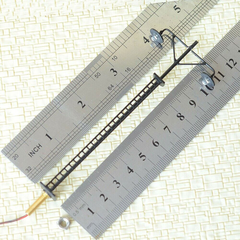 4 PCS HO-Scale LED Yard Light Model Train Railroad-Street Station Lamp Post US