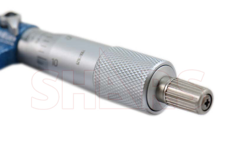 1-2" PRECISION BALL MICROMETER .0001 CARBIDE THICKNESS !}