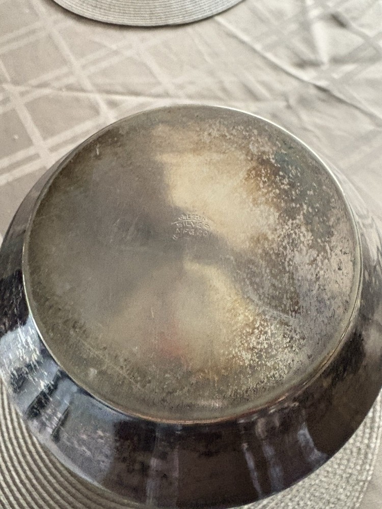 Crescent Silver Vintage Coffee Carafe