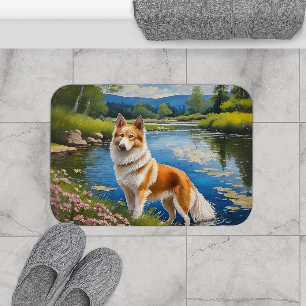 Norrbottenspets Bathroom Rug Mat