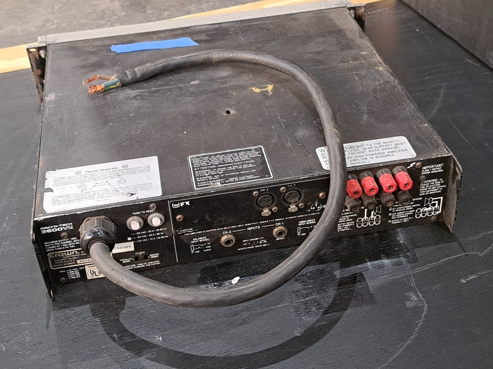 Crown Macro-Tech 3600VZ 2-Channel Power Amplifier