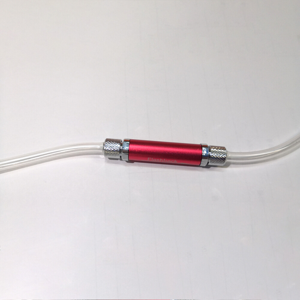 Flashback Arrestor for Hydrogen-Oxygen Flame Polisher Generator HHO