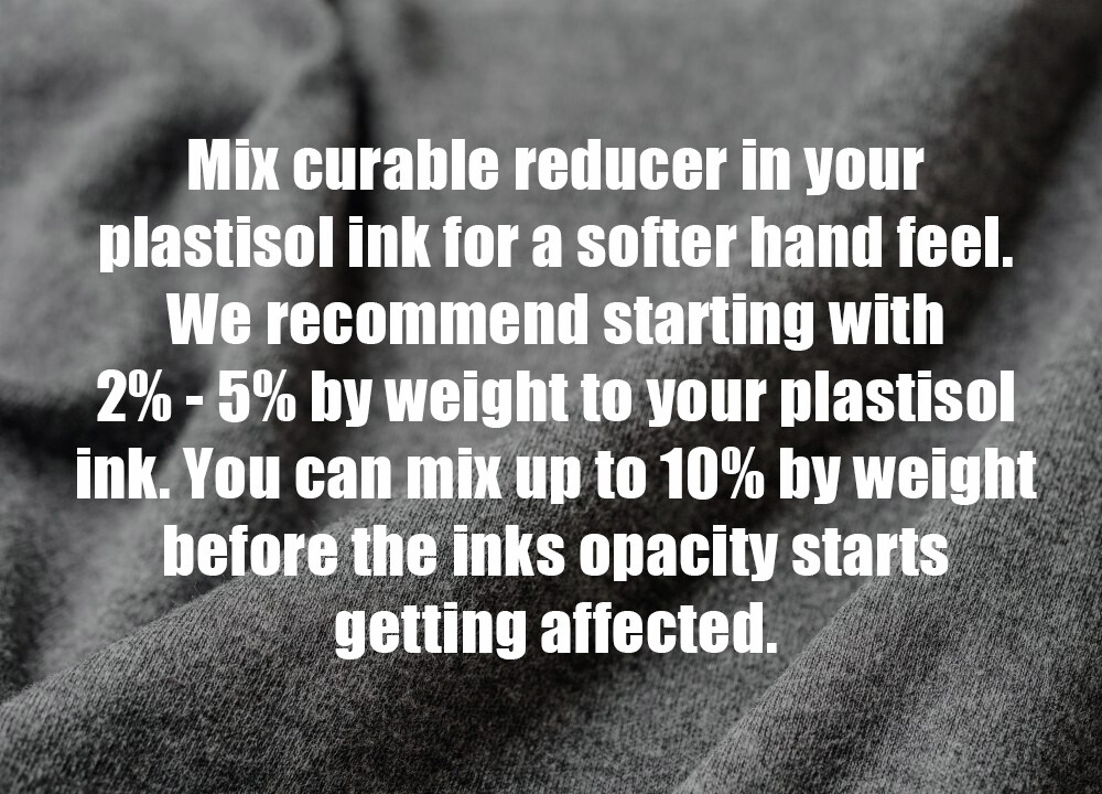 Ecotex® Plastisol Ink Reducer - Low Temp Cure Reducer for Screen Printing -32oz