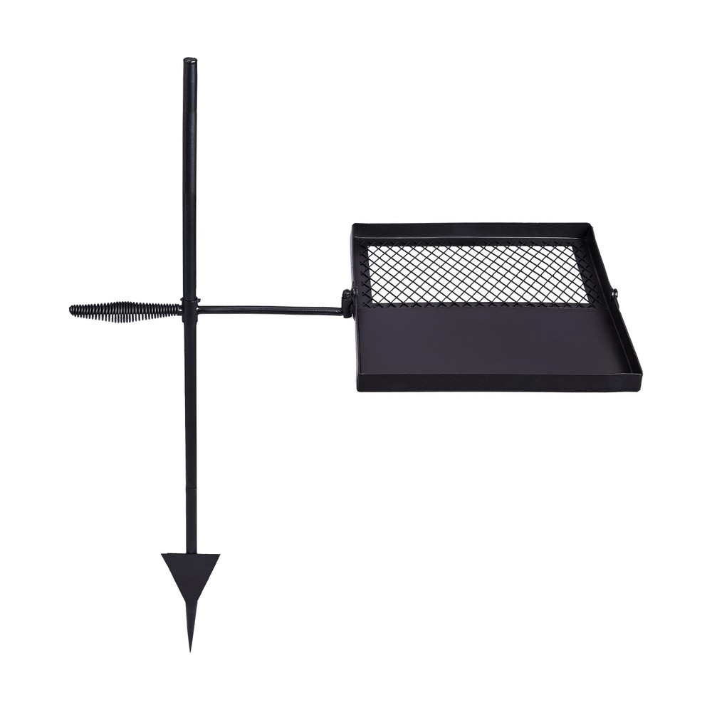 Folding Swivel Campfire Grill, Portable Cooking Grate over Fire Pit