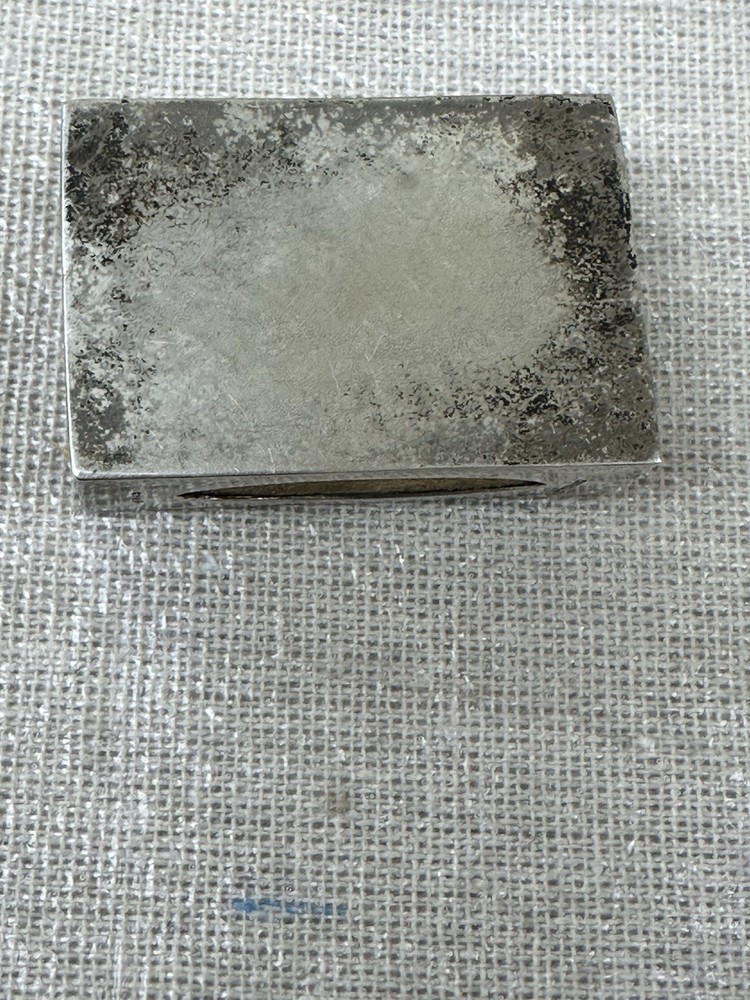 Silver Matchbox Sleeve Case By Birks