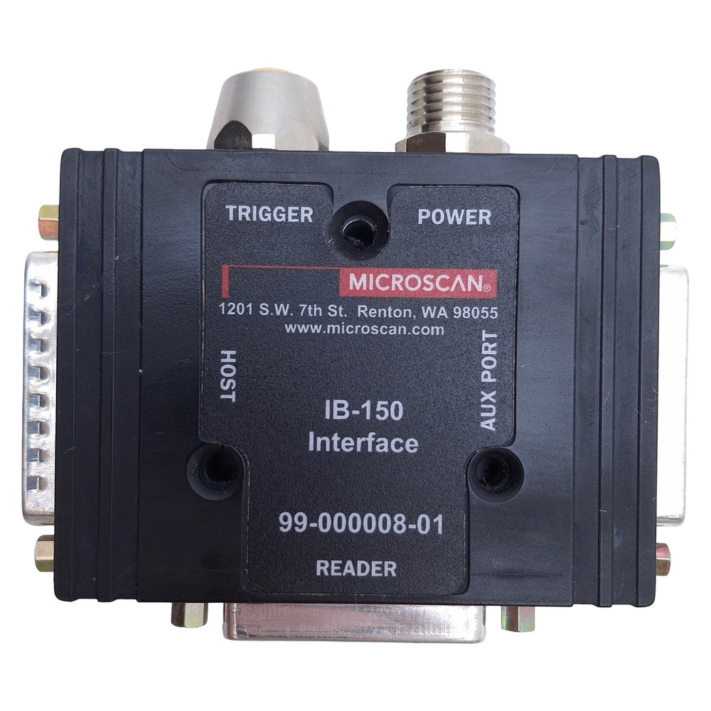 Mircoscan IB-150 Barcode Scanner Controller For 24V 25-Pin Barcode Reader