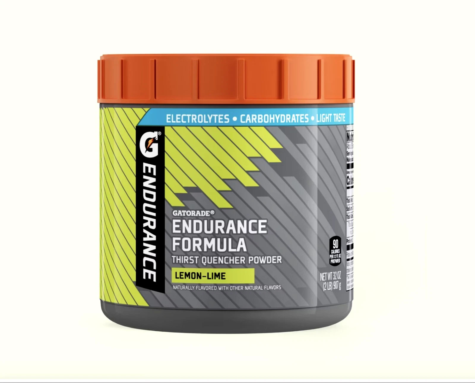 GATORADE Endurance Formula Thirst Quencher Powder LEMON-LIME 32oz (2LB)- 1 Pack