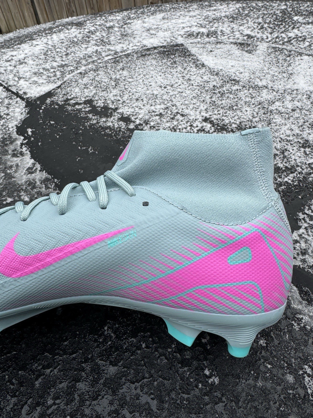 Nike Zoom Mercurial Superfly 10 Pro FG ACC 'Prism Pack' Ocean Cube HF9433-301 Sz