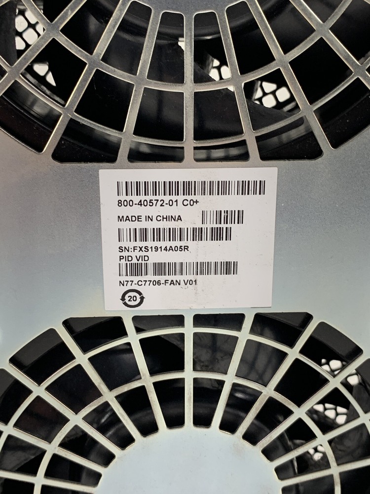 Cisco N77-C7706-FAN 7706 Fan Module Untested