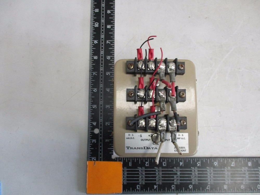 TRANSDATA 30CS501 3 Element Current Transducer Connections