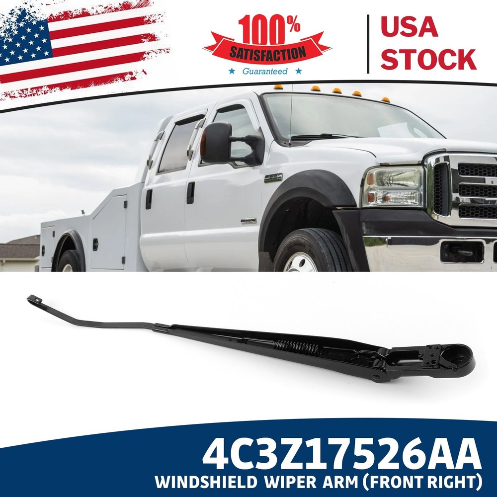 1PC new 4C3Z17526AA Front Windshield Left Wiper Arm For 2000-2005 Ford Excursion
