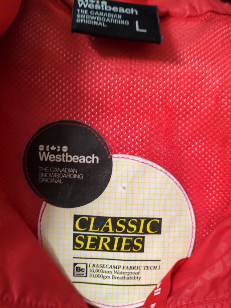West beach Snowboard Jacket L