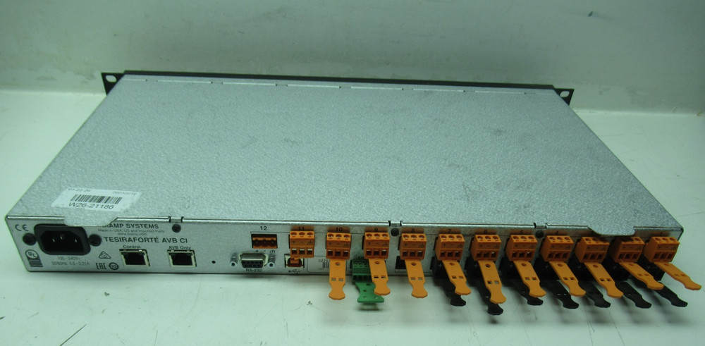 Biamp Tesira Forte AVB CI Digital Audio Processor