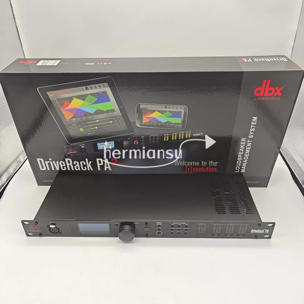 NEW DBX DriveRack PA2 Complete Loudspeaker Management System PA2