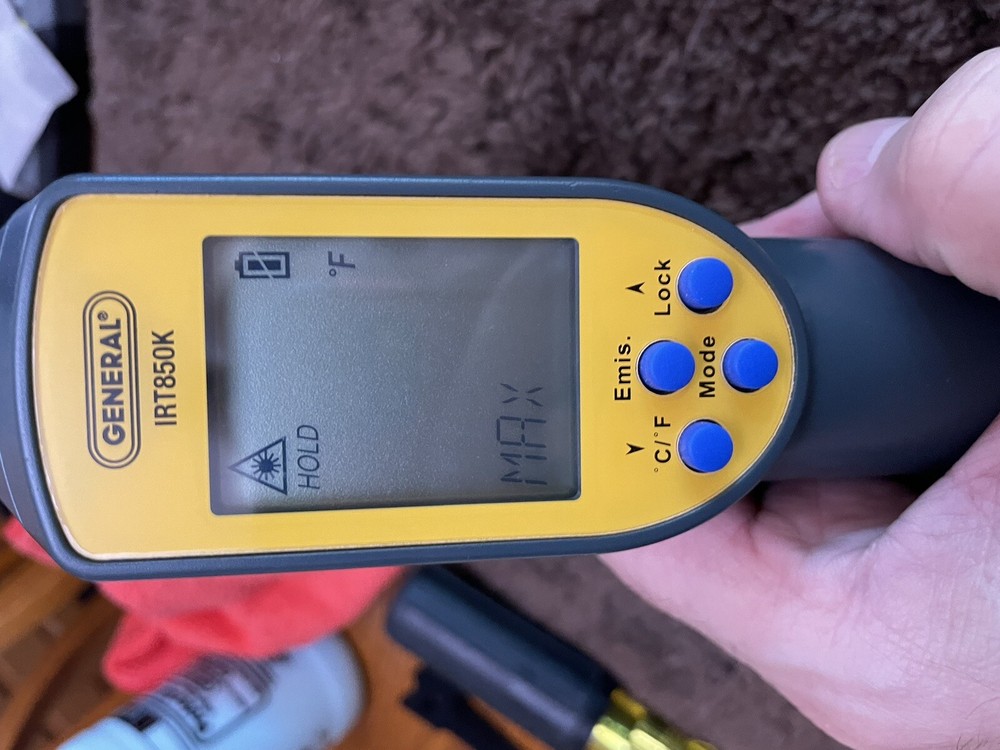 Temp gun. GENERAL IRT850k