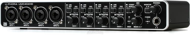 Behringer U-Phoria UMC404HD USB Audio Interface