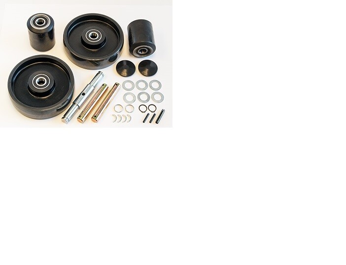 for Dayton 5LA79 Pallet Jack Complete Wheel Kit