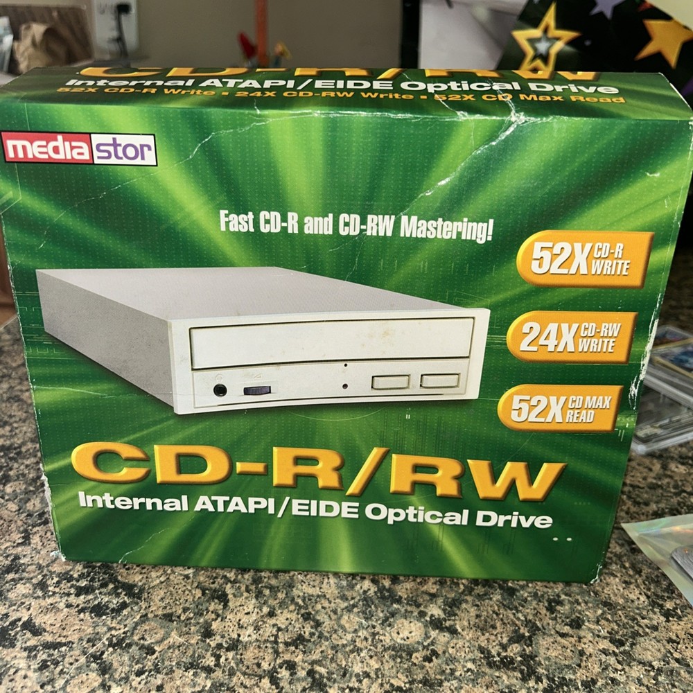 Mediastor CD-R/RW INTERNAL ATAPI/EIDE OPTICAL DRIVE Sealed