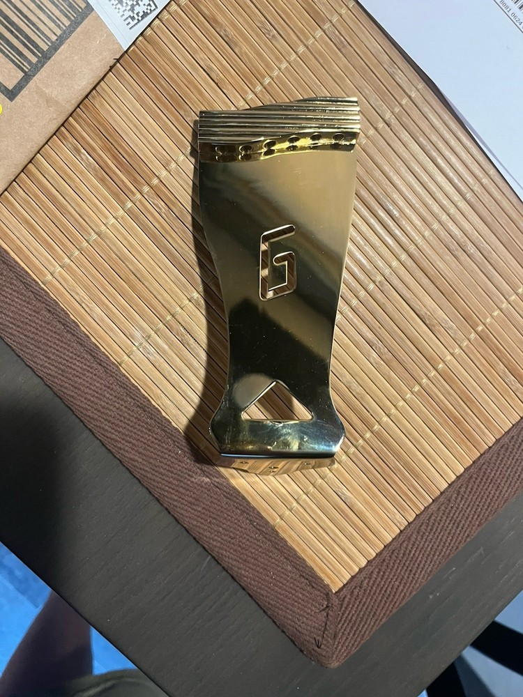 GRETSCH Gold Plated 6 String TAILPIECE Trapeze 6”