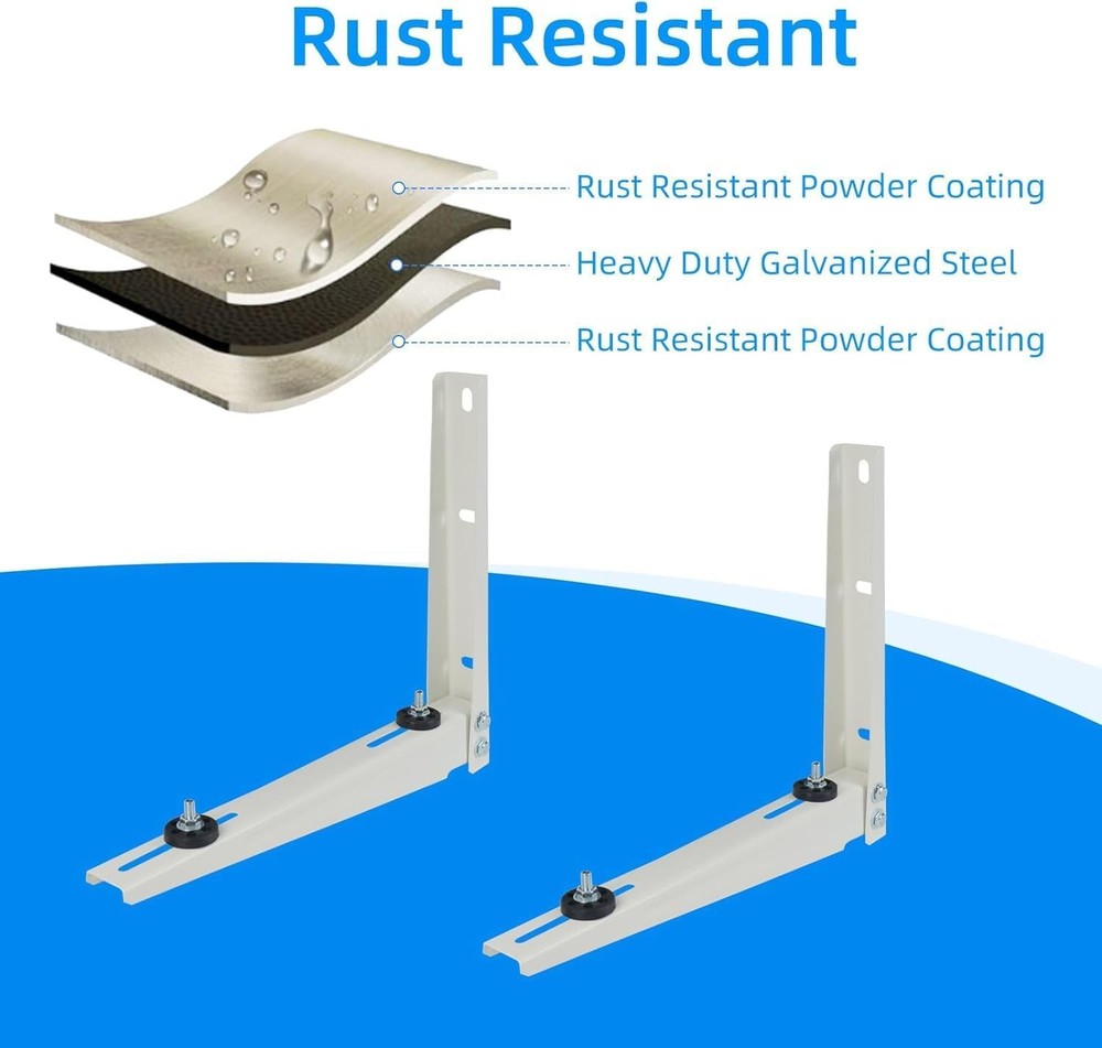 Mini Split Wall Mounting Bracket for AC/Heating System Unit 7000-15000