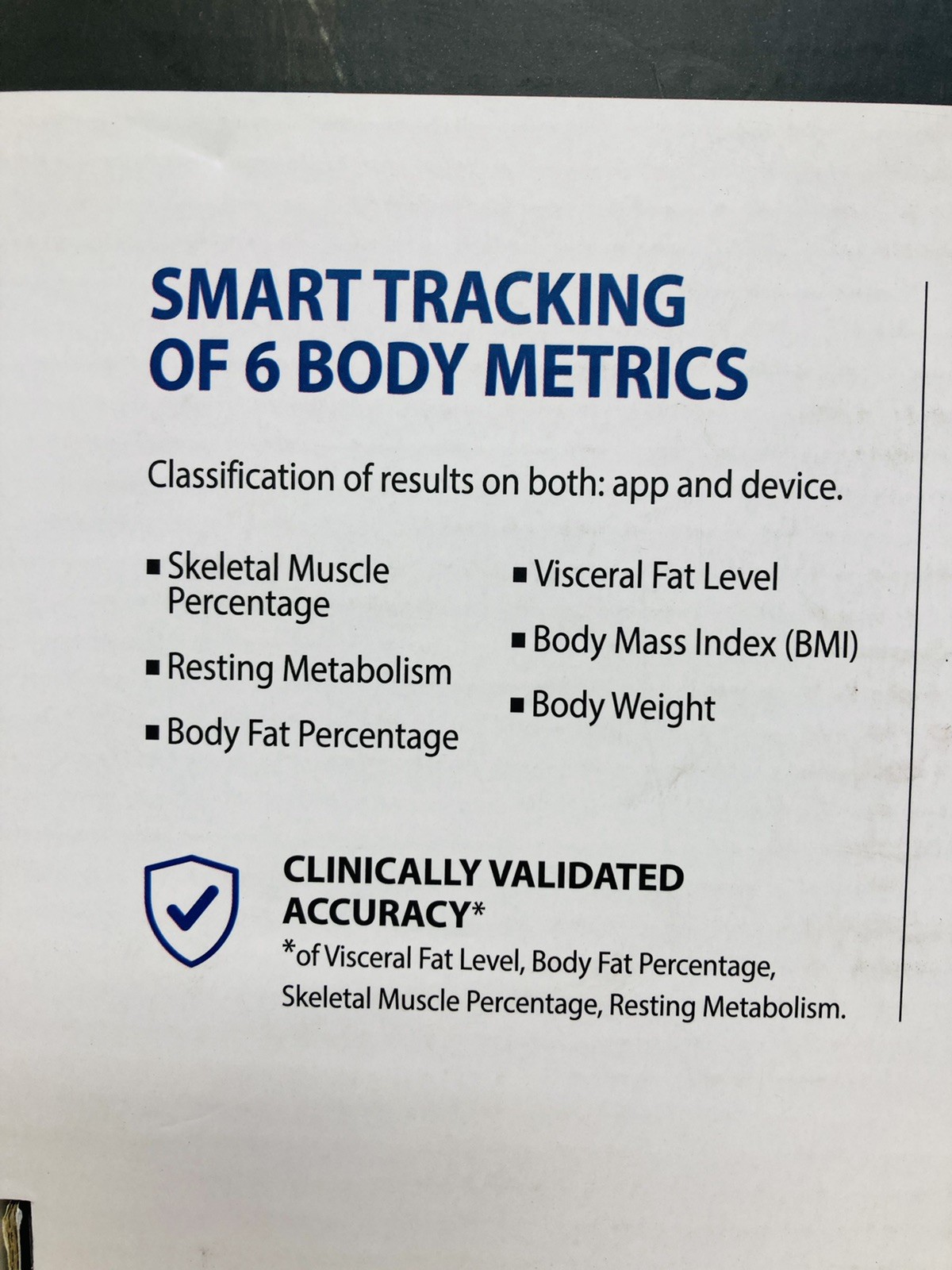 Omron BCM-500 Bluetooth Body Composition Monitor and Scale - Black