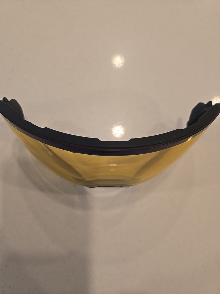 Smith 4D Mag Chromapop Storm Yellow Flash Replacement Goggle Lens Used