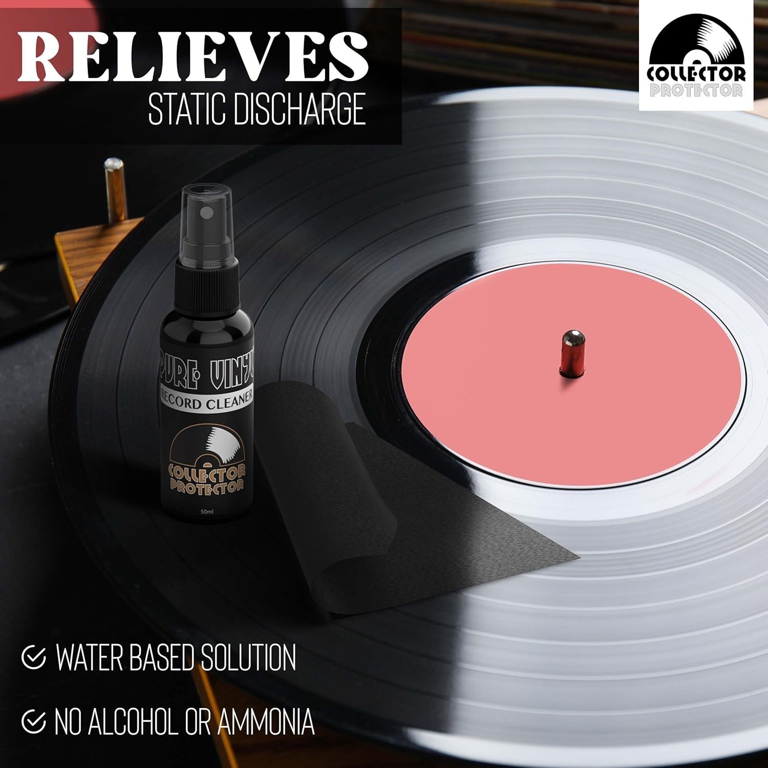 Ultimate Vinyl Record Maintenance Kit: Cleans & Protects for Optimal Playback