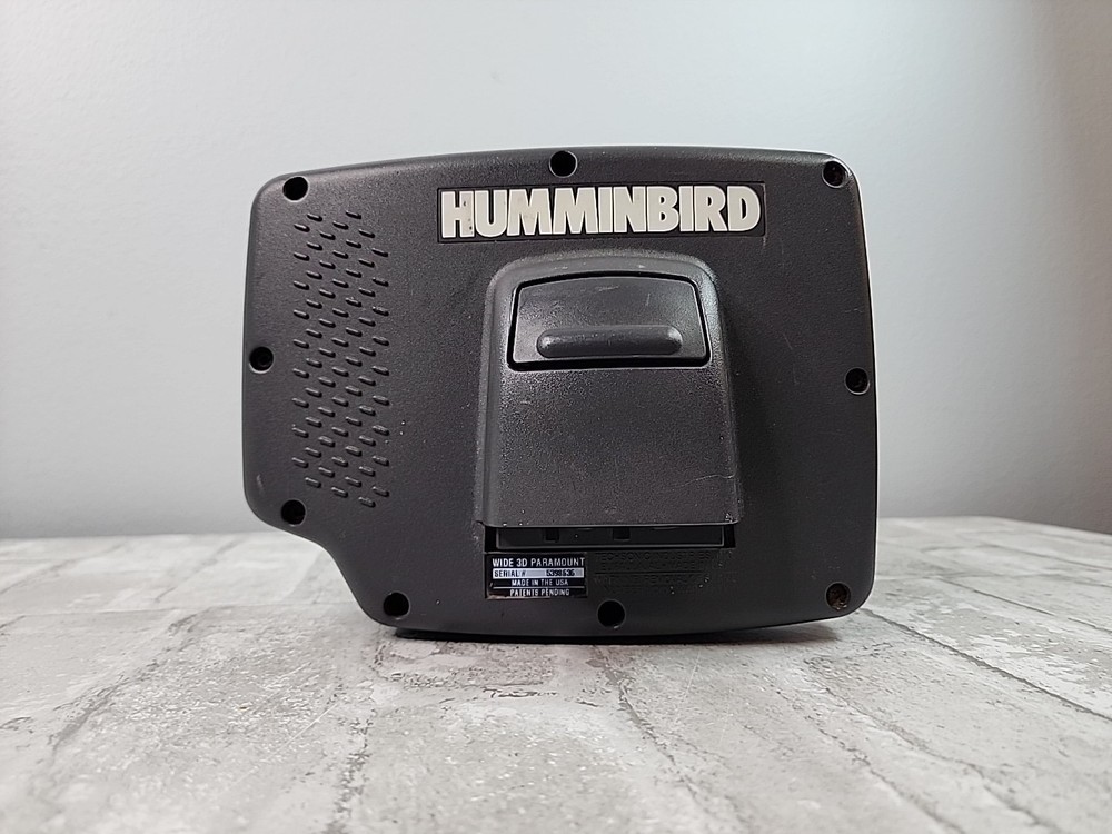 Humminbird Wide 3D Paramount Sonar High Performance Fishfinder Untested Read*