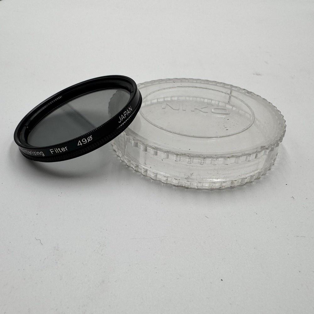 Niko Polarizing Filter 49 Japan With Case