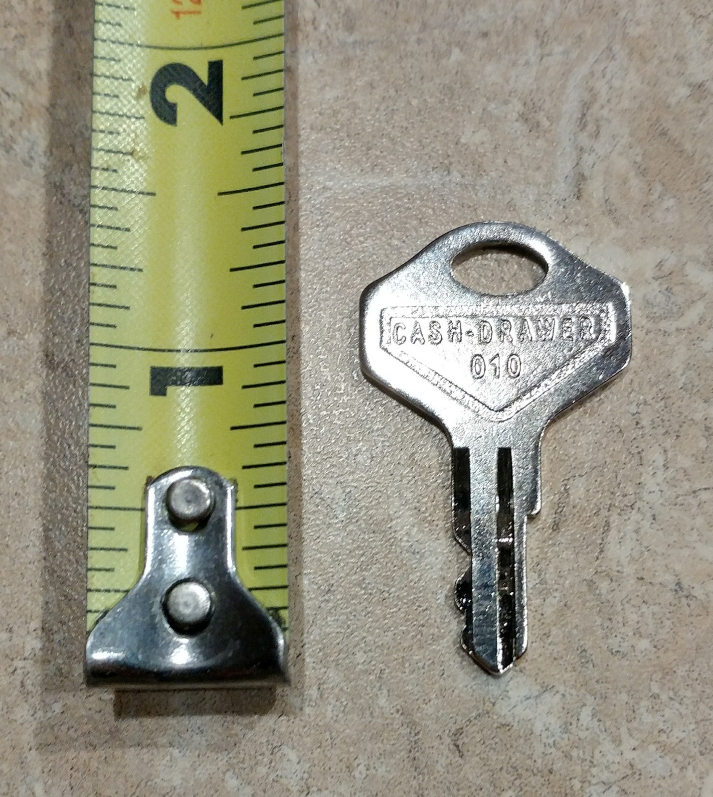 M-S 010 Cash Register Drawer Key Pair Compatible Replacement for Panasonic 010R