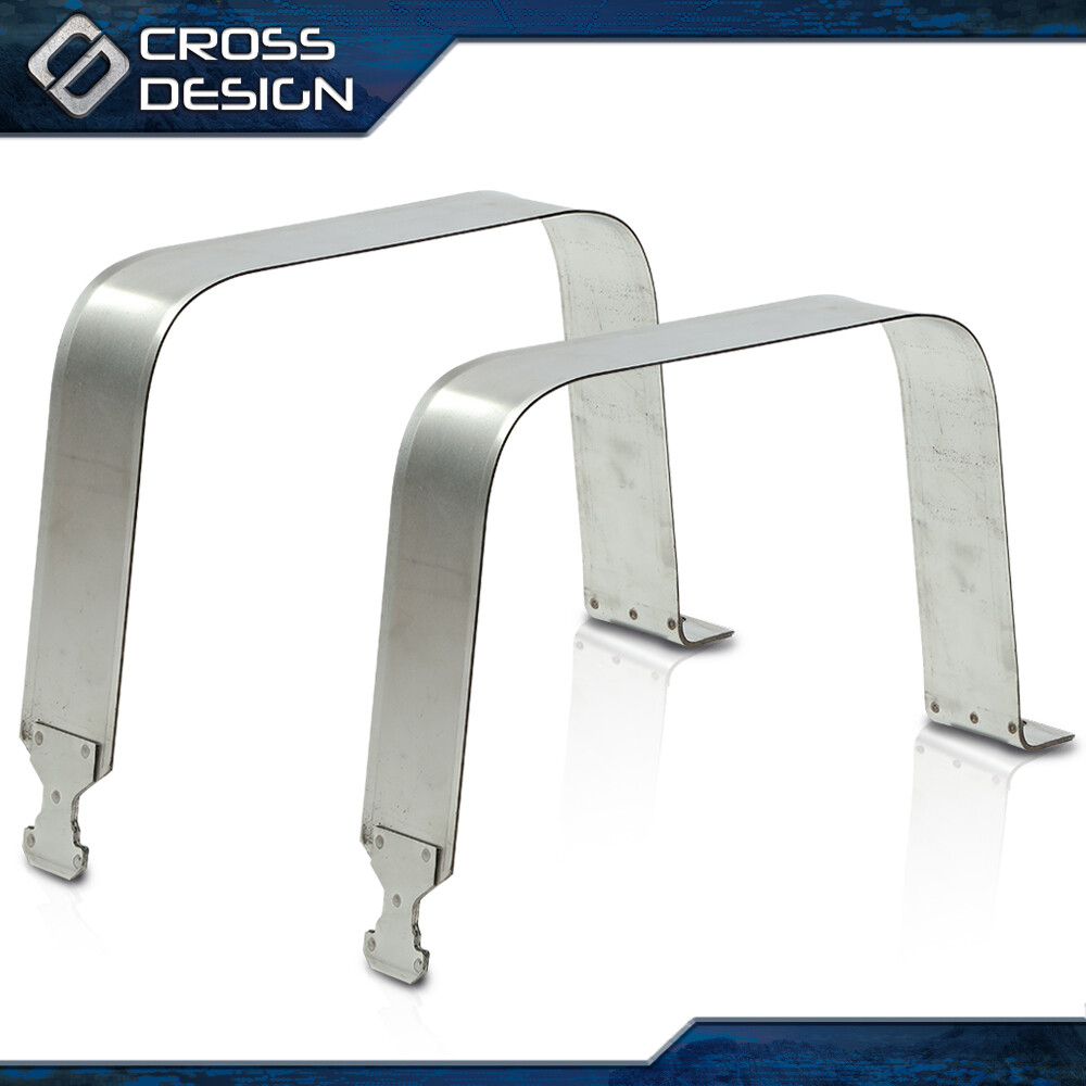 Pair Fuel Tank Straps Fit For 99-19 Chevy Silverado GMC Sierra 1500 2500 3500