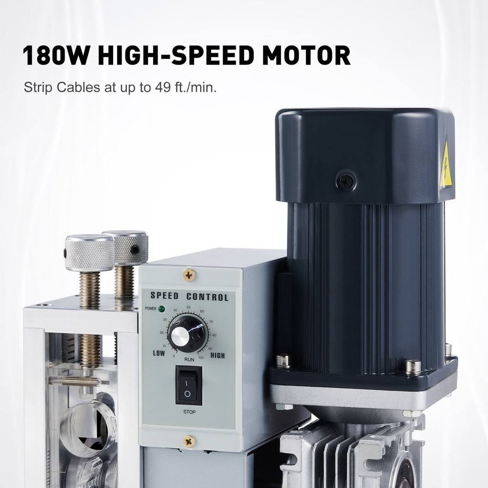 CREWORKS Automatic Electric Wire Stripper for 0.04"-1.2" Wire *FREE SHIPPING*