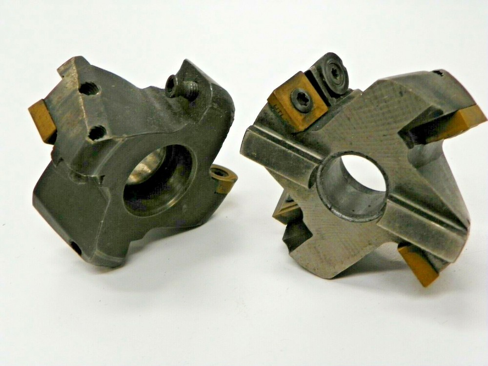 2 PIECES. WALTER 2.50" MILLING CUTTER FRONT PIECE D300