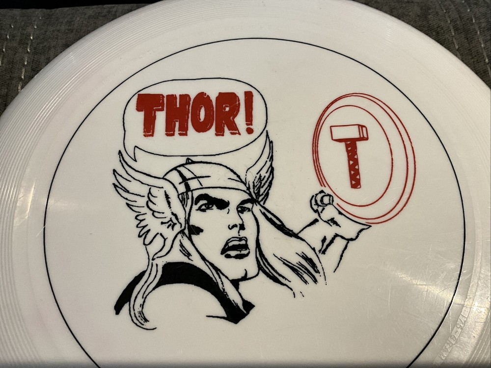 Vintage Thor Discraft Frisbee Marvel Rare HTF