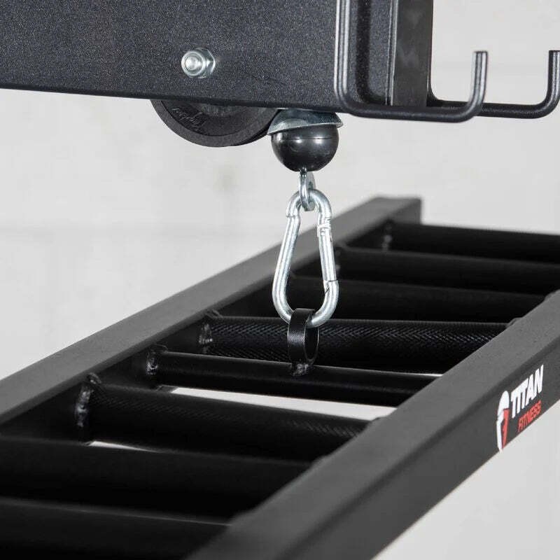 Titan Fitness Multi-Grip Cable Machine Attachment Lat Pull Down Accessory