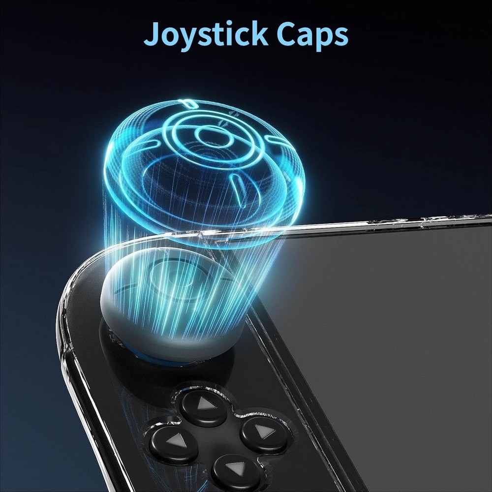 Switch 2 Case for Nintendo Switch 2 Dockable Case Cover 4K HD Screen Protector