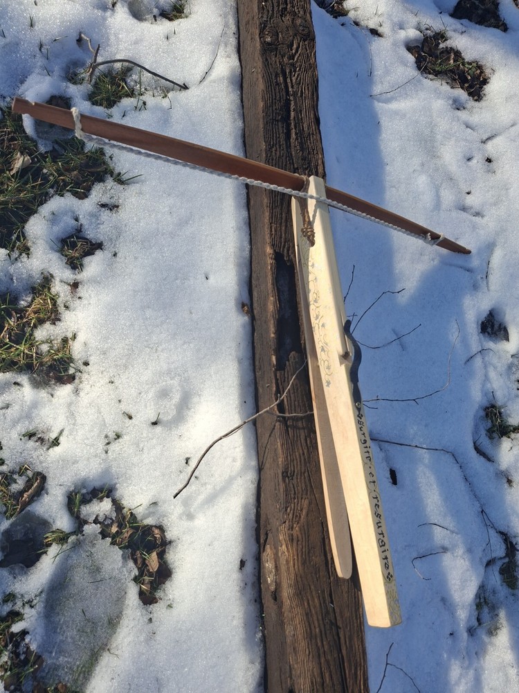 Light Medieval Crossbow -Hand-Painted-