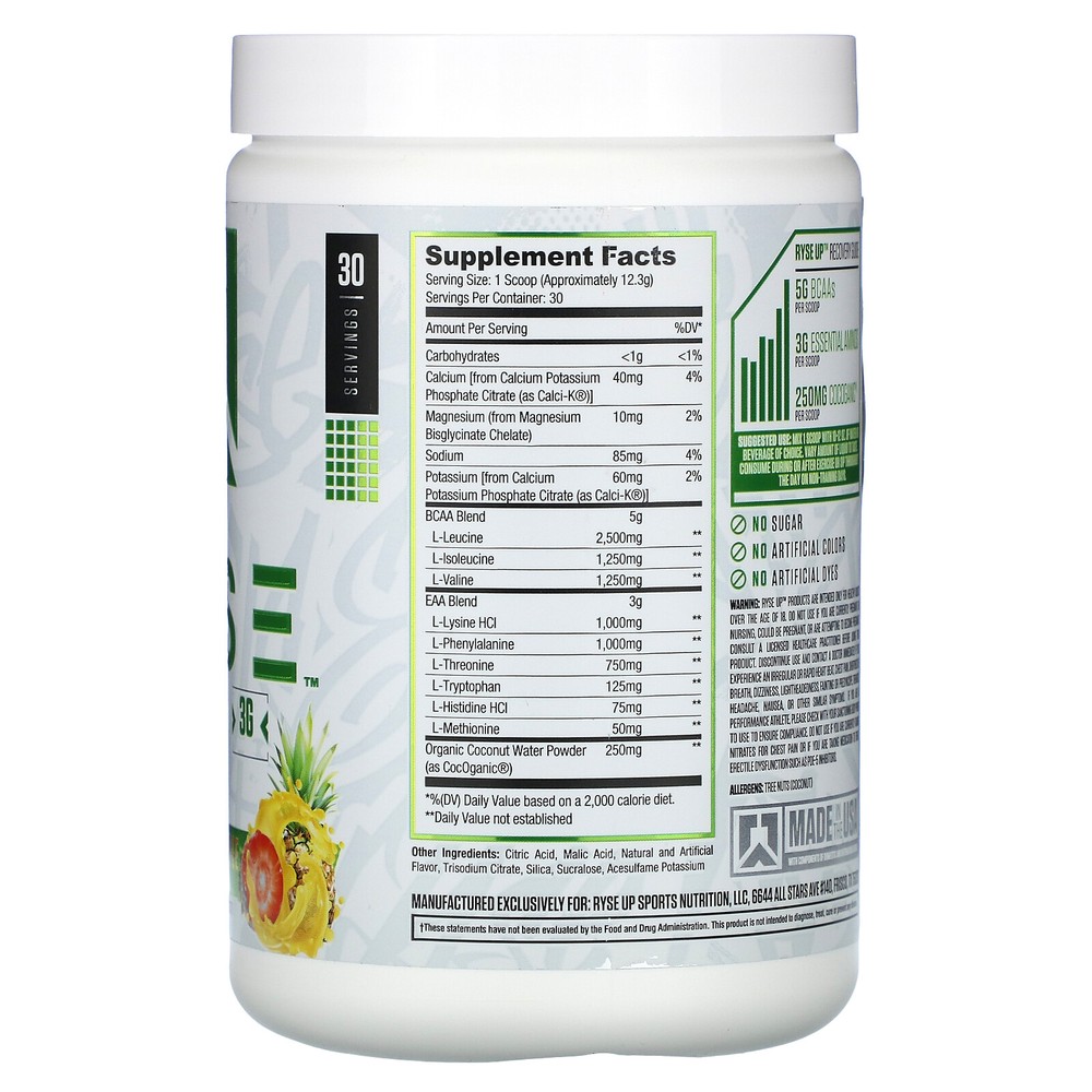 BCAA / EAA, Strawberry Pineapple, 13 oz (369 g)