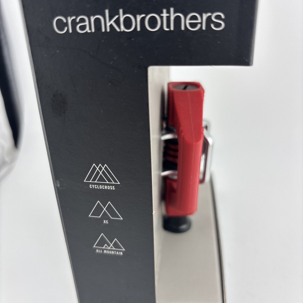 Crank Brothers Candy 1 Pedals Dual Sided Clipless with Platform Composite Red