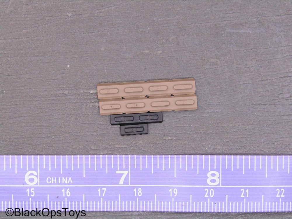 1/6 Scale Toy PMC - Black & Dark Brown Rail Set