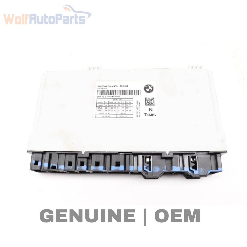 2011-2015 BMW ALPINA B7 - Front SEAT Control Module 9369123