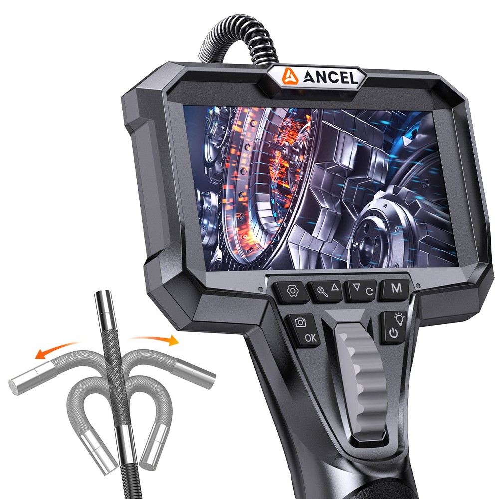 ANCEL AN301 Endscope Camera Borescope 6.2MM IP67 Waterproof Inspection Tool