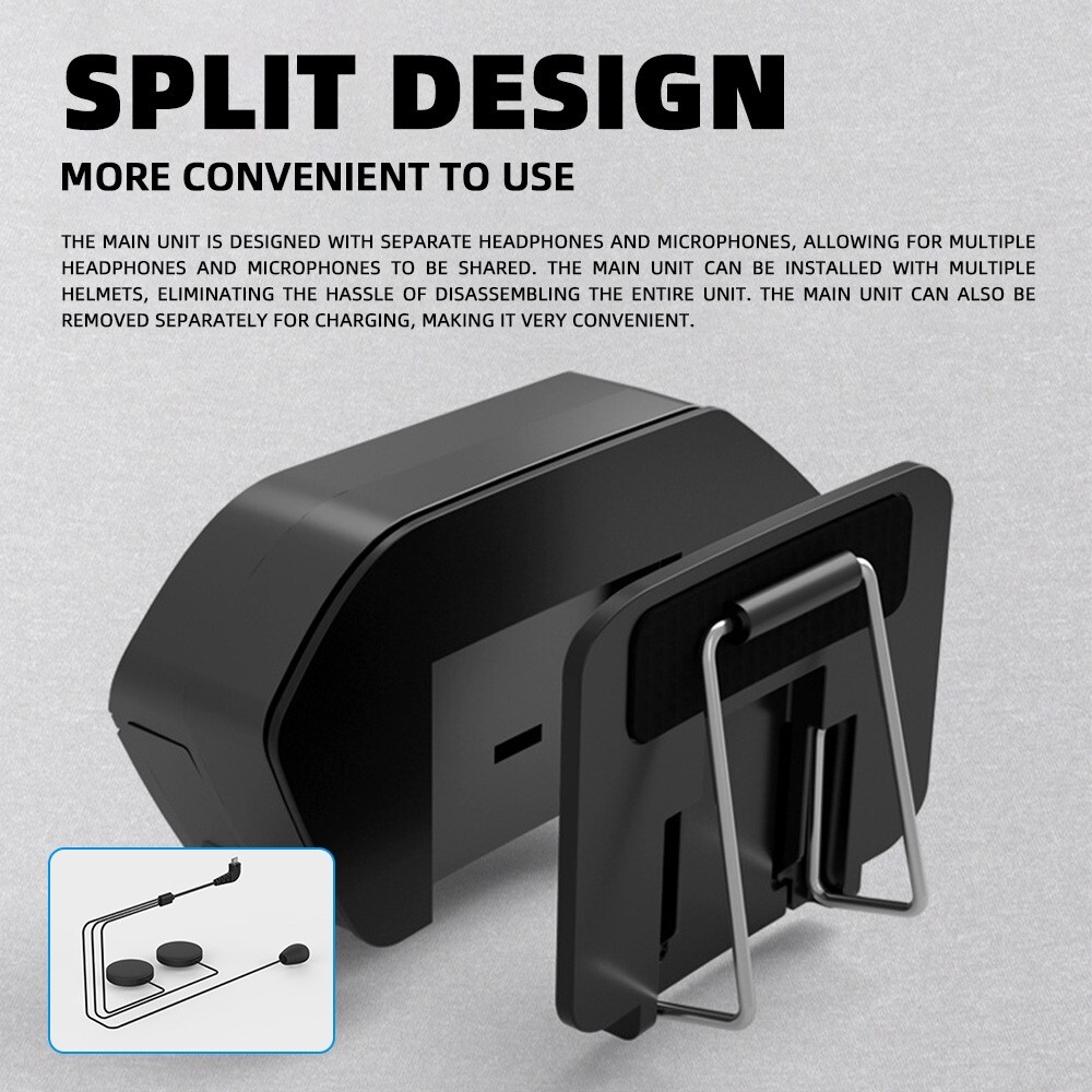 Motorcycle Helmet Headset Wireless Bluetooth Headphone Speaker Hands-Free