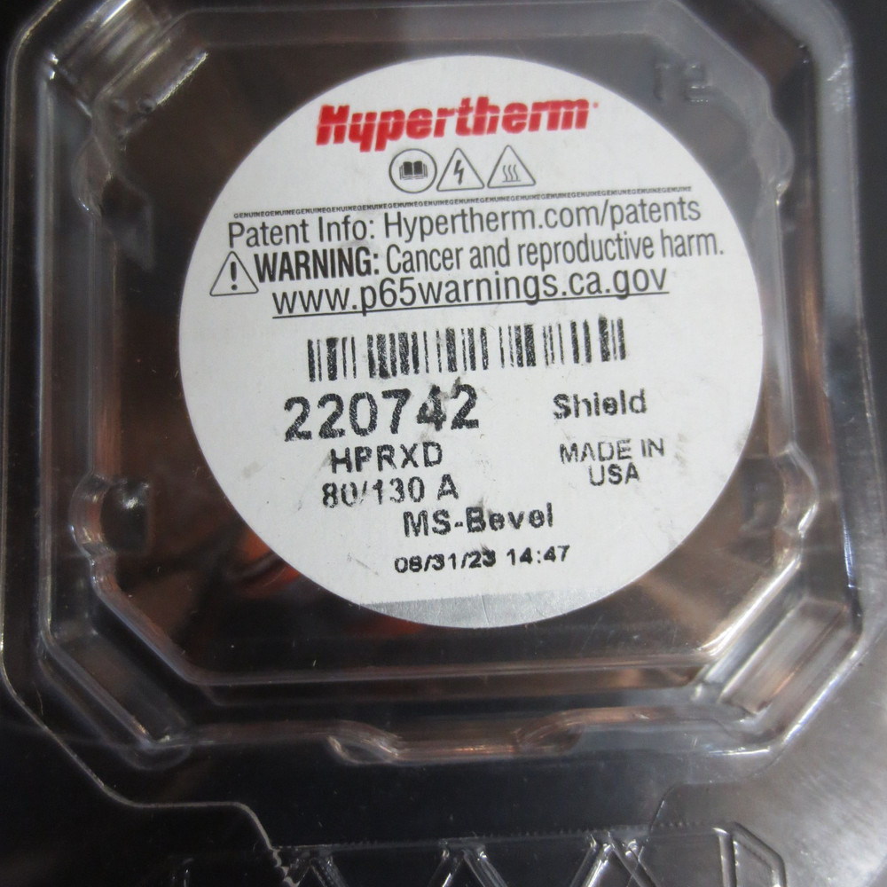 Hypertherm Shield:Hpr400 130A Bevel Ms - 220742