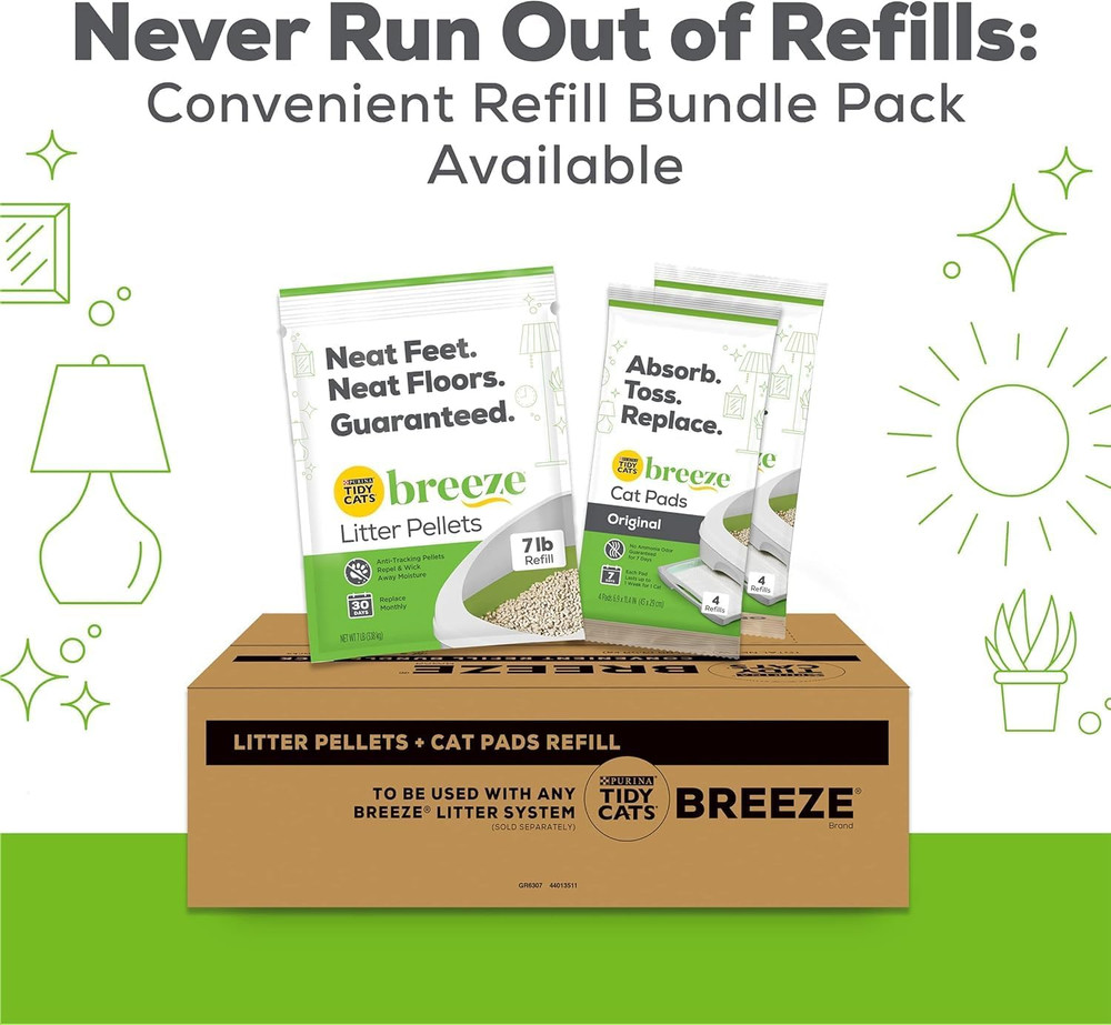 Tidy Cat Breeze Pellets, 3.5 Lb