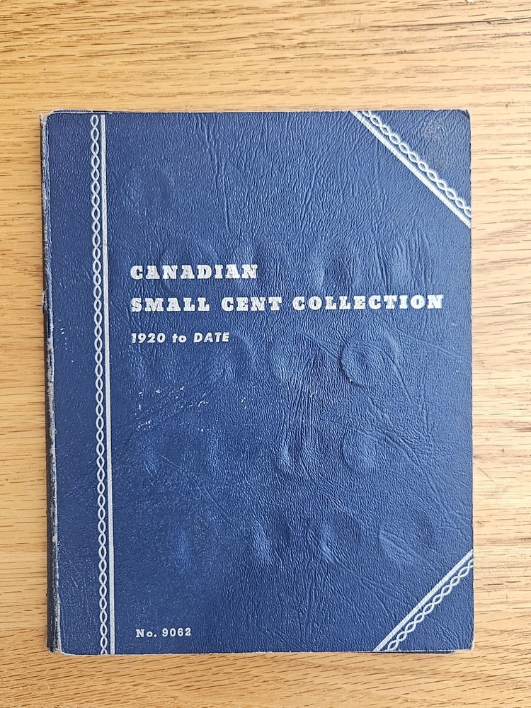 canadian small cent collection - Missing 3 dates