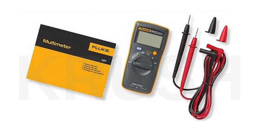 FLUKE 101 Basic Digital Multimeter Pocket Portable Meter AC DC Volt Tester