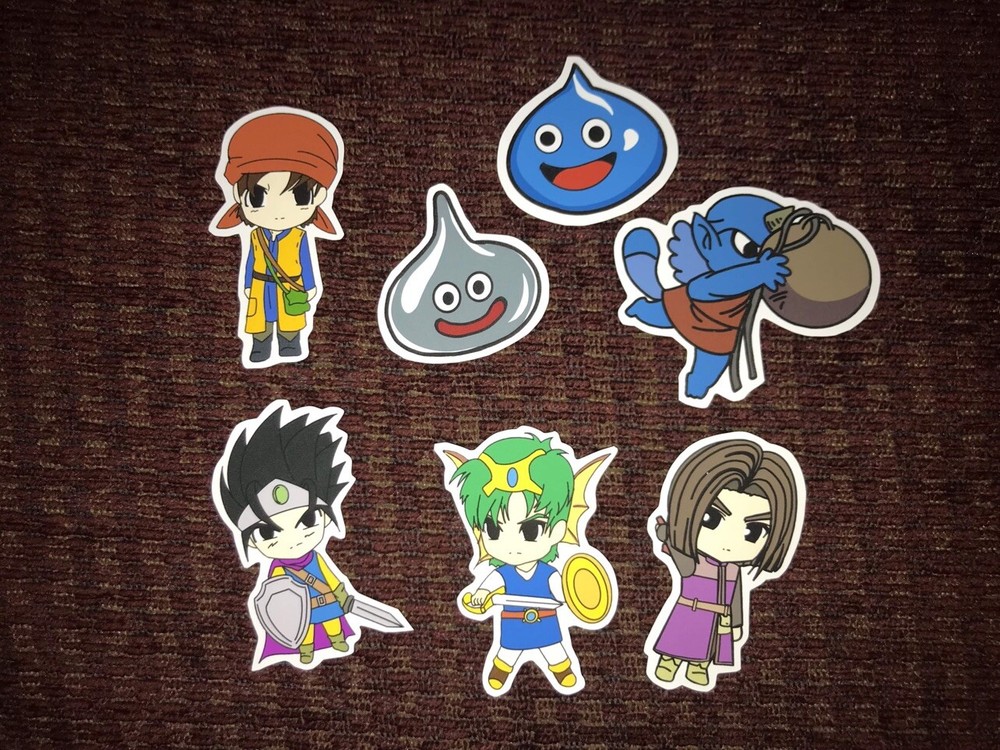 dragon quest stickers