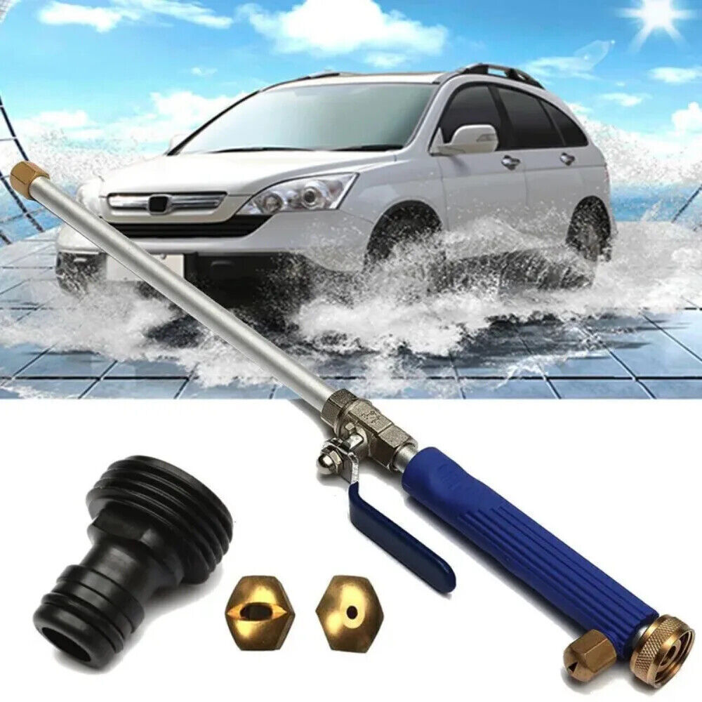 Hydro Jet High Pressure Power Washer Water Spray Gun Nozzle For Garden Car Hose